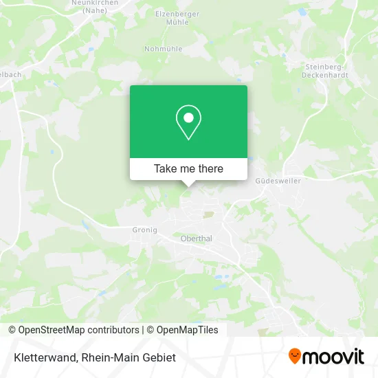 Карта Kletterwand