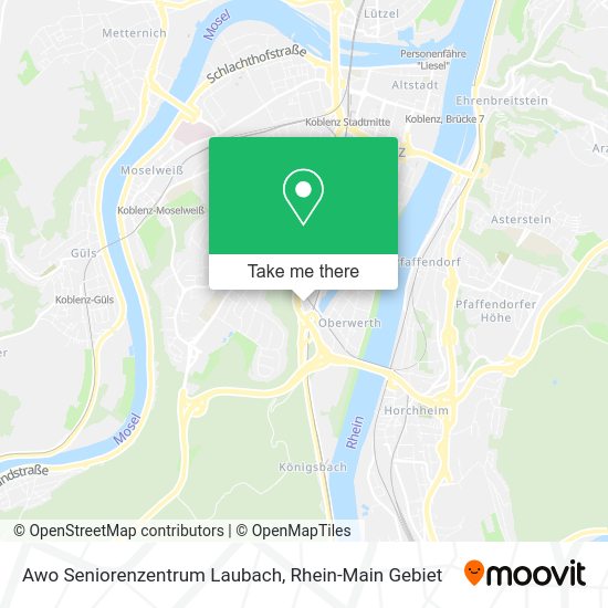 Карта Awo Seniorenzentrum Laubach