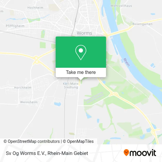 Карта Sv Og Worms E.V.