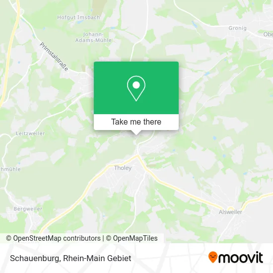 Schauenburg map