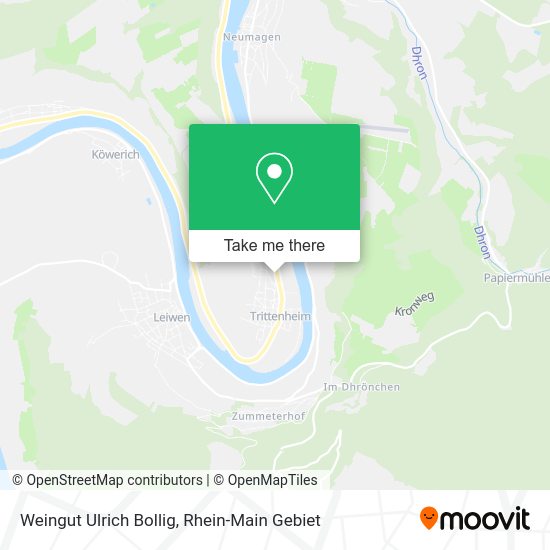 Карта Weingut Ulrich Bollig