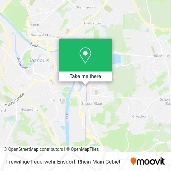 Карта Freiwillige Feuerwehr Ensdorf