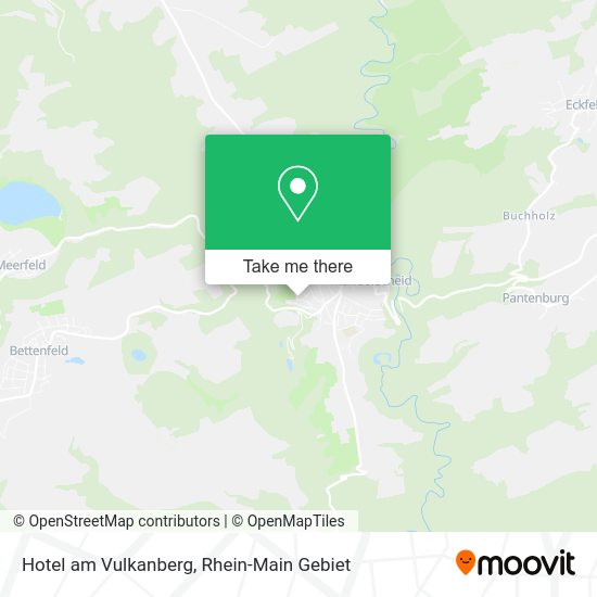Карта Hotel am Vulkanberg
