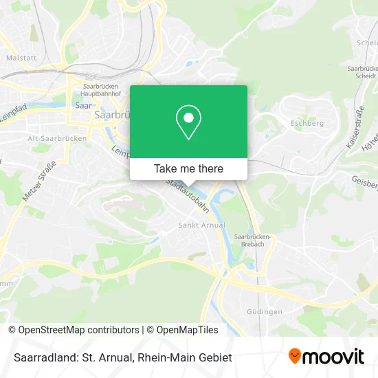 Карта Saarradland: St. Arnual
