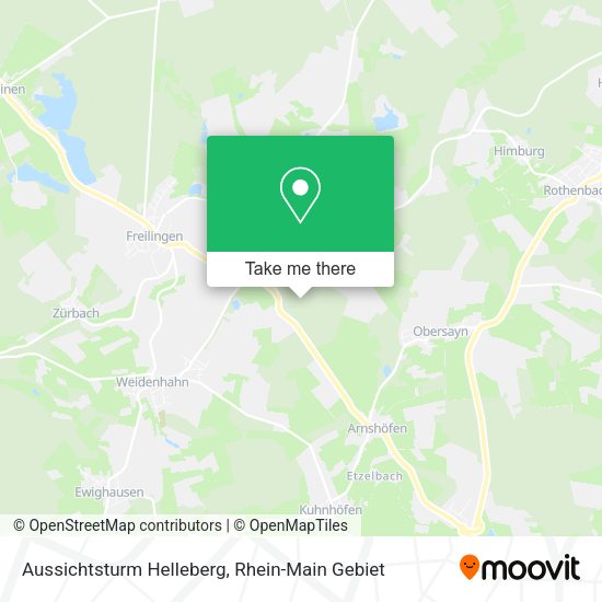 Карта Aussichtsturm Helleberg