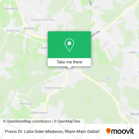 Карта Praxis Dr. Laila-Sider-Madenov