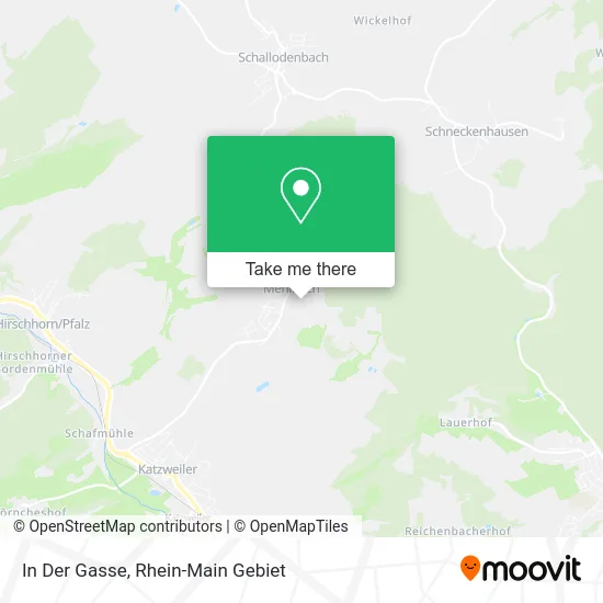 In Der Gasse map