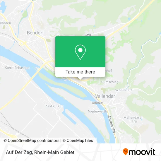 Карта Auf Der Zeg