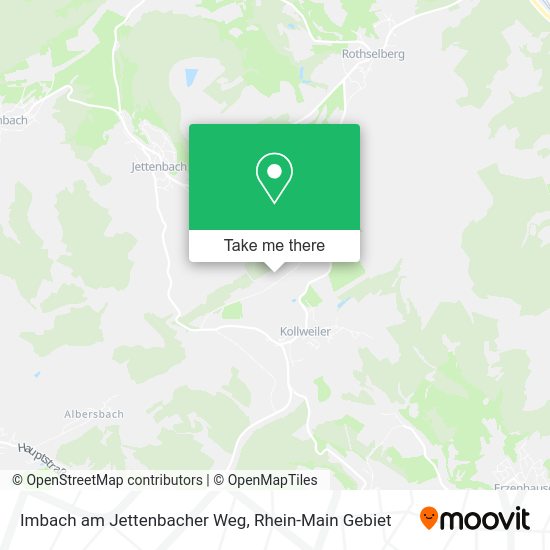 Карта Imbach am Jettenbacher Weg