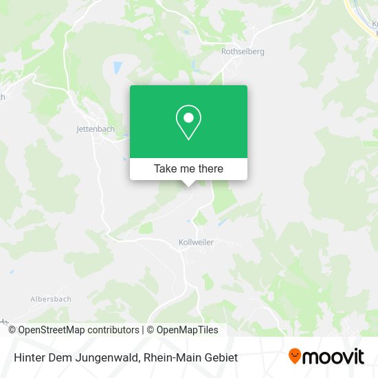 Карта Hinter Dem Jungenwald