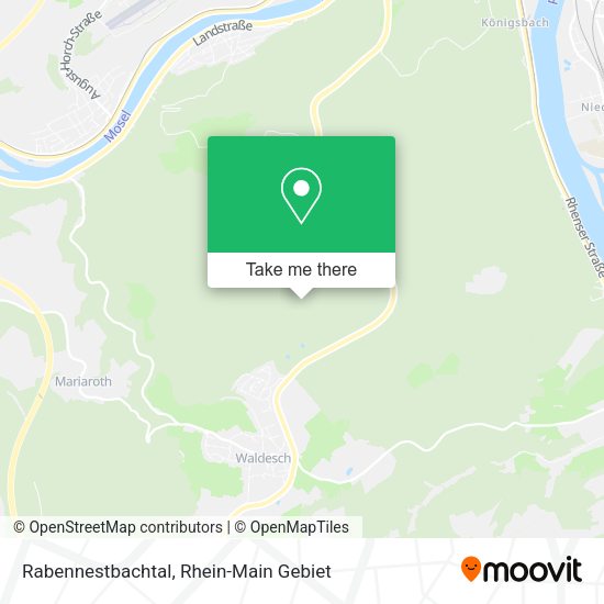 Карта Rabennestbachtal