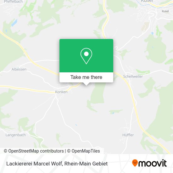 Карта Lackiererei Marcel Wolf