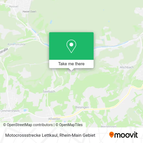 Карта Motocrossstrecke Lettkaul