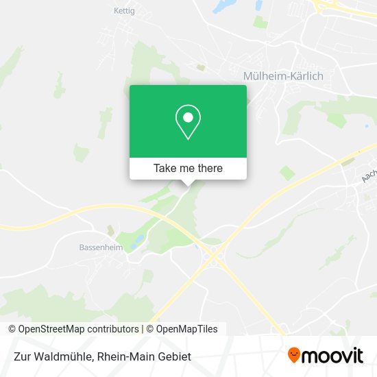 Карта Zur Waldmühle
