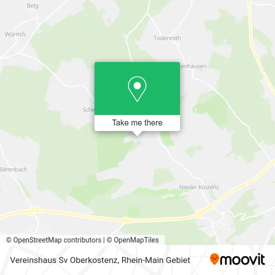 Карта Vereinshaus Sv Oberkostenz
