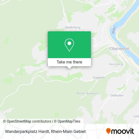 Карта Wanderparkplatz Hardt