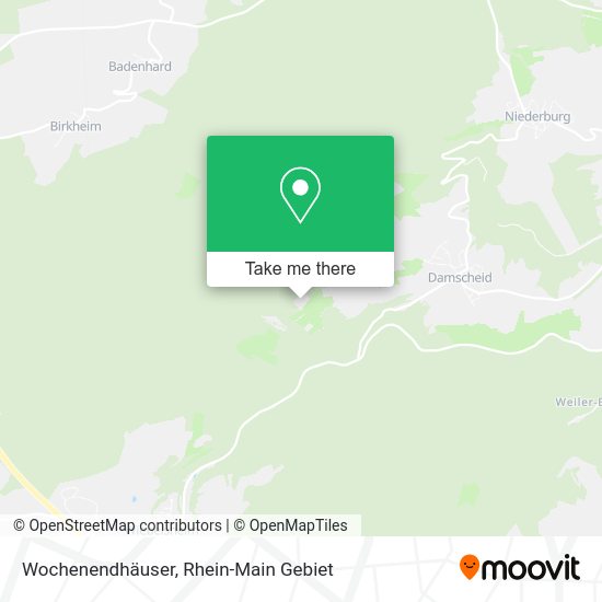 Карта Wochenendhäuser