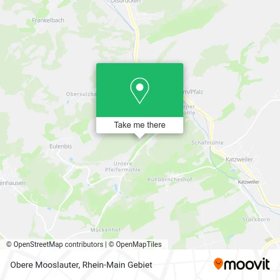 Карта Obere Mooslauter