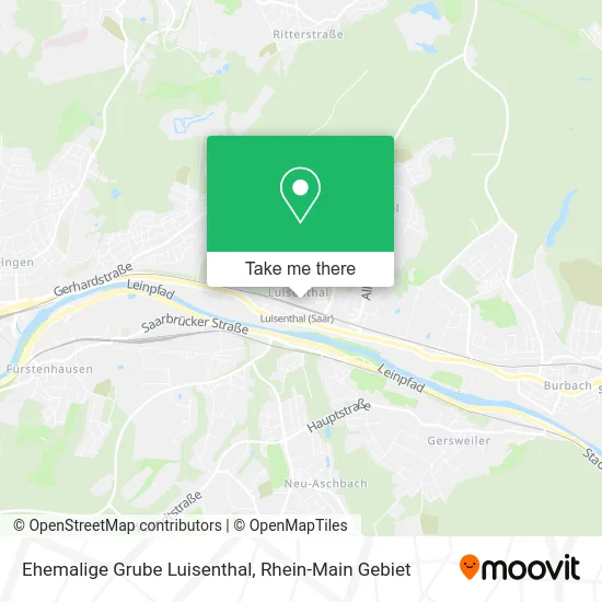 Карта Ehemalige Grube Luisenthal