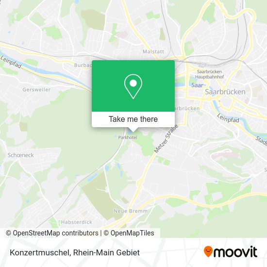 Карта Konzertmuschel