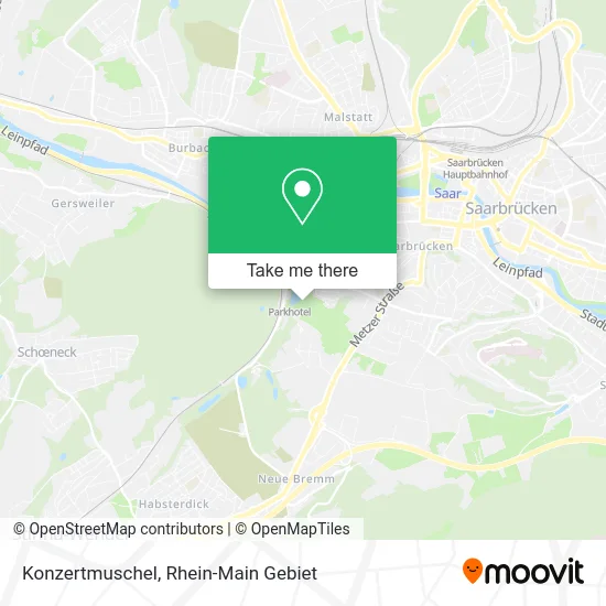 Карта Konzertmuschel