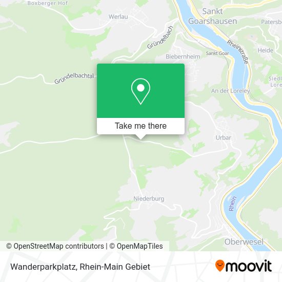 Карта Wanderparkplatz