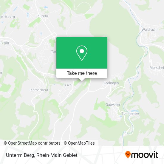 Unterm Berg map