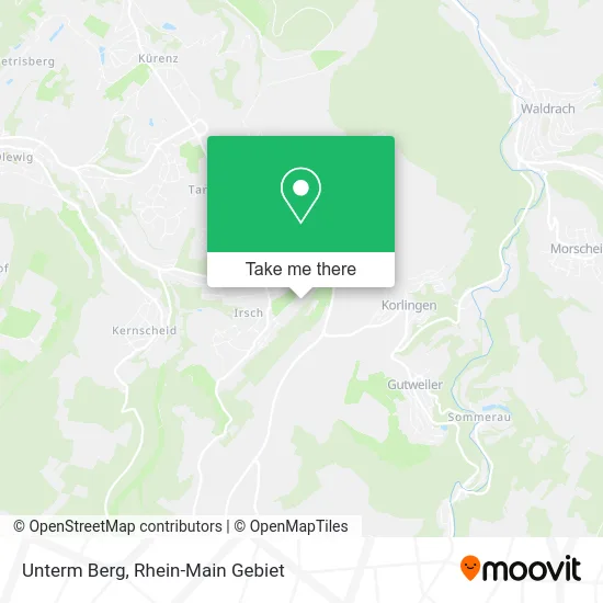 Карта Unterm Berg