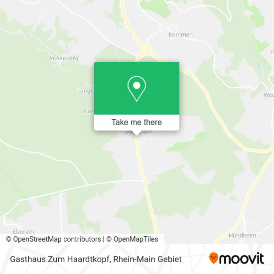 Карта Gasthaus Zum Haardtkopf