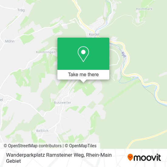 Карта Wanderparkplatz Ramsteiner Weg