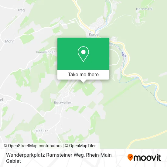 Карта Wanderparkplatz Ramsteiner Weg