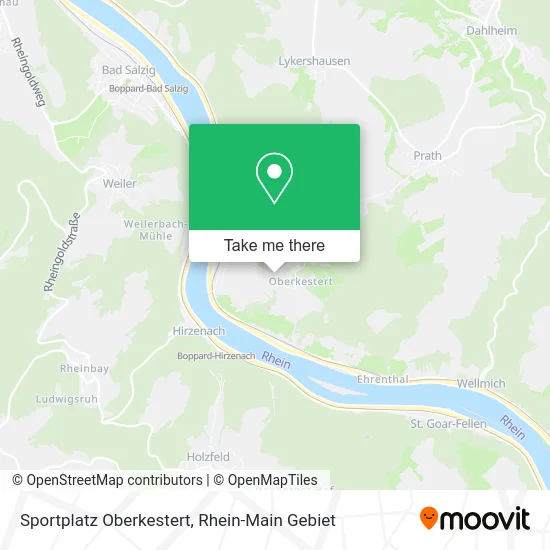 Карта Sportplatz Oberkestert