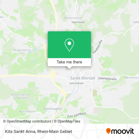 Карта Kita Sankt Anna