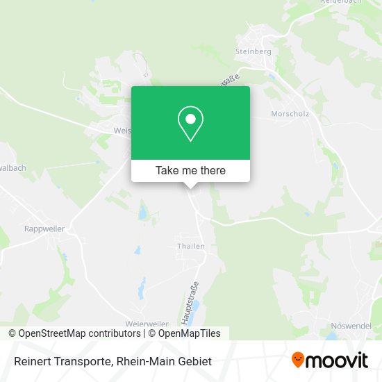Карта Reinert Transporte