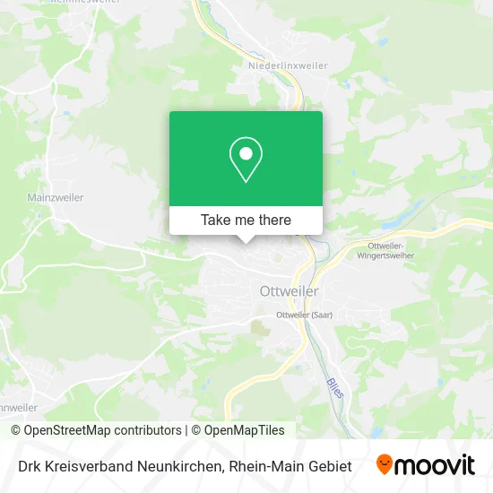 Карта Drk Kreisverband Neunkirchen