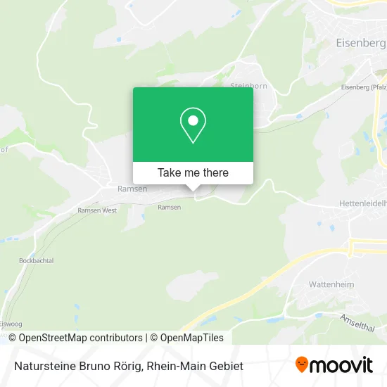 Карта Natursteine Bruno Rörig