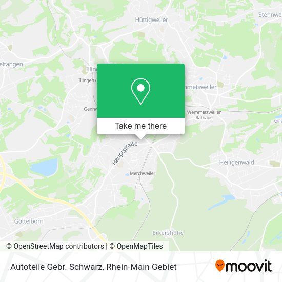 Карта Autoteile Gebr. Schwarz