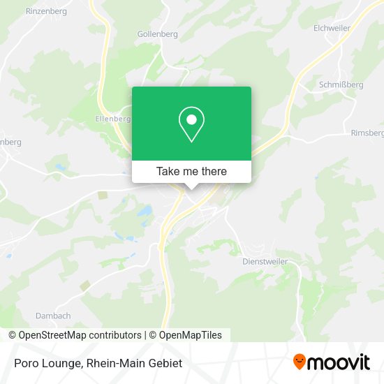 Карта Poro Lounge