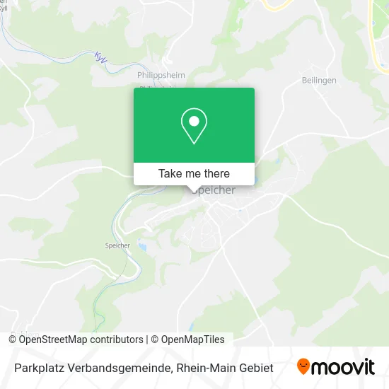 Карта Parkplatz Verbandsgemeinde