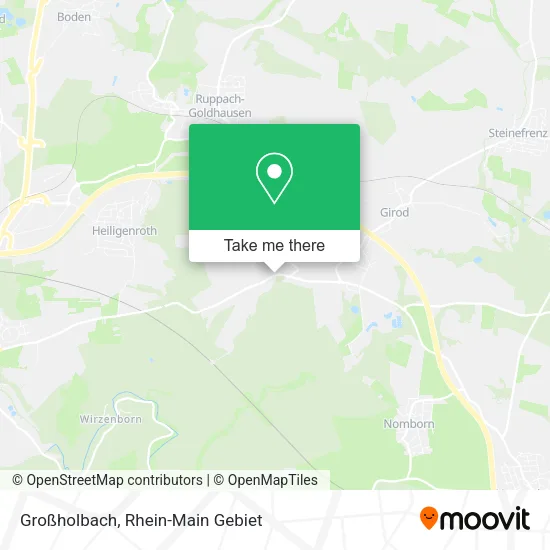 Карта Großholbach