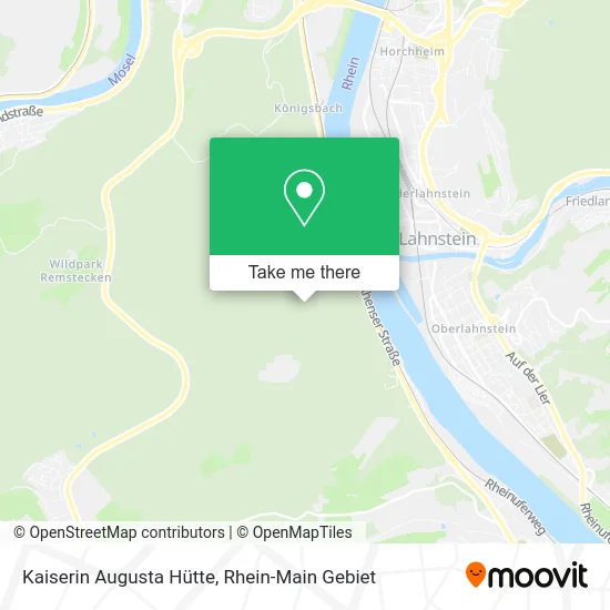 Карта Kaiserin Augusta Hütte