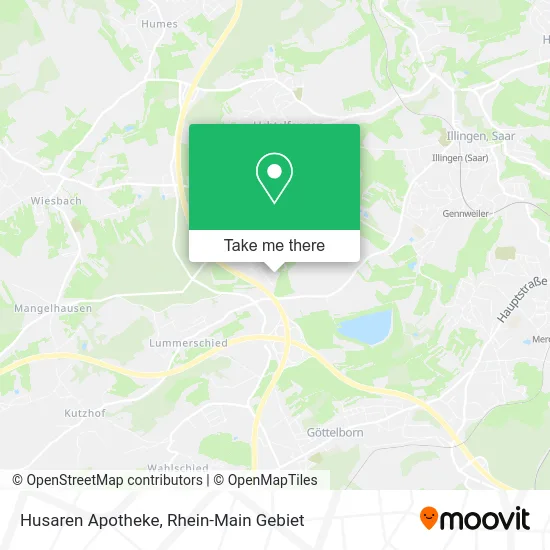 Карта Husaren Apotheke