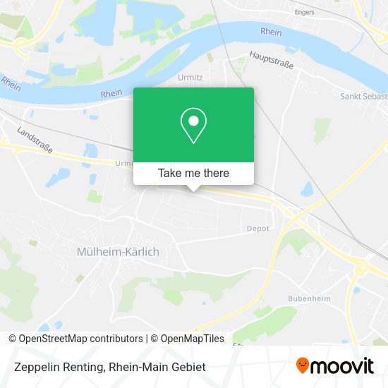 Карта Zeppelin Renting