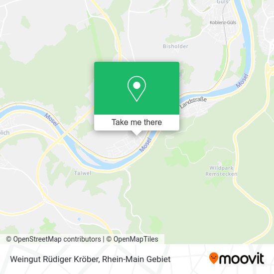 Карта Weingut Rüdiger Kröber