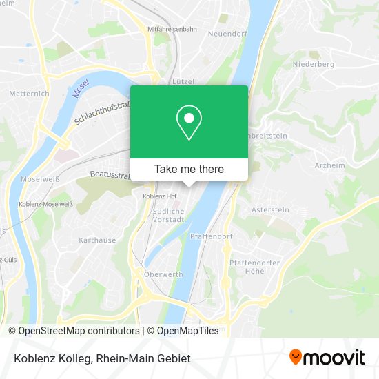 Карта Koblenz Kolleg