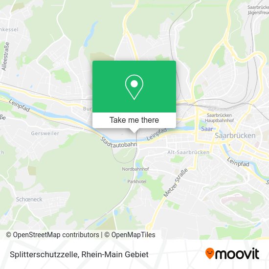 Карта Splitterschutzzelle