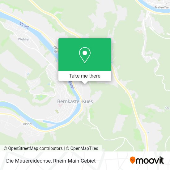 Карта Die Mauereidechse