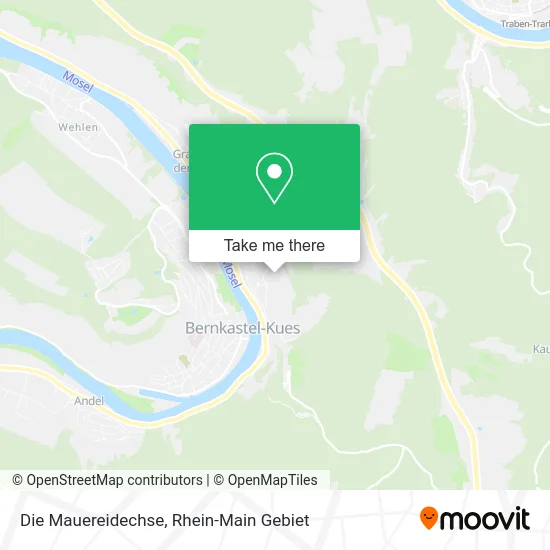 Карта Die Mauereidechse