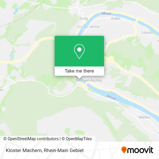 Kloster Machern map