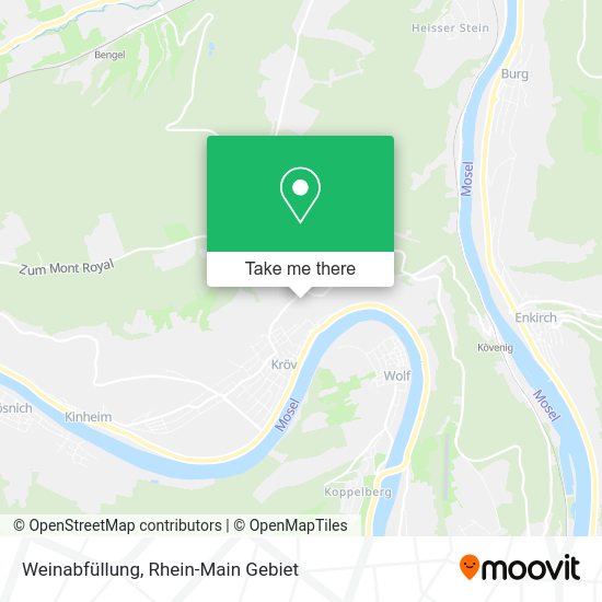 Карта Weinabfüllung